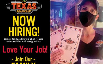 Texas Roadhouse now hiring